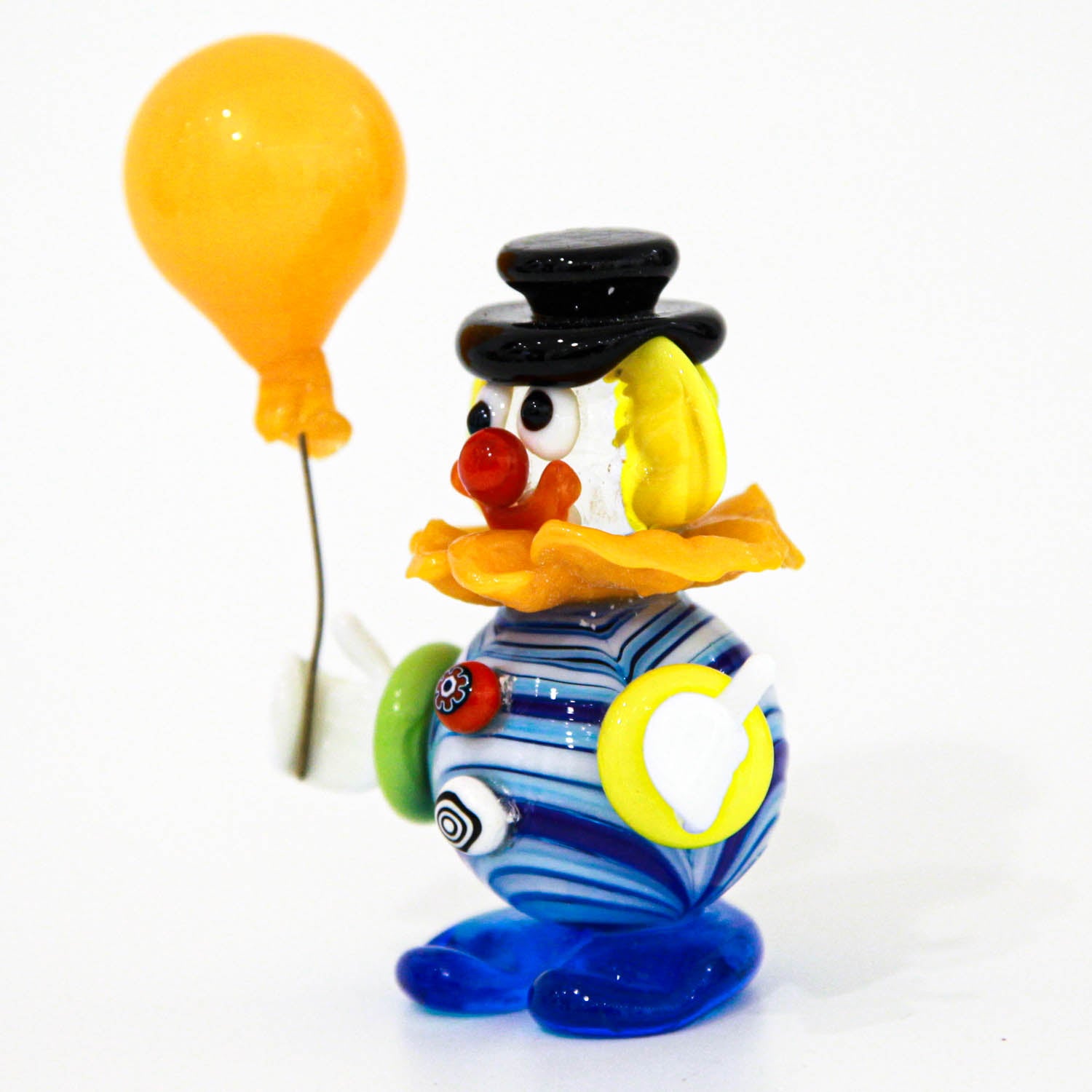 Murano Glass Clown with balloon