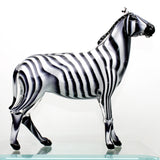 Zebra in vetro di Murano