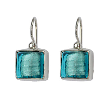 Sommerso - Orecchini quadrati