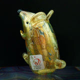 Golden Murrinas Mouse - Glass Ark