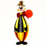 Funny Clown with Balloon- Murano Glass