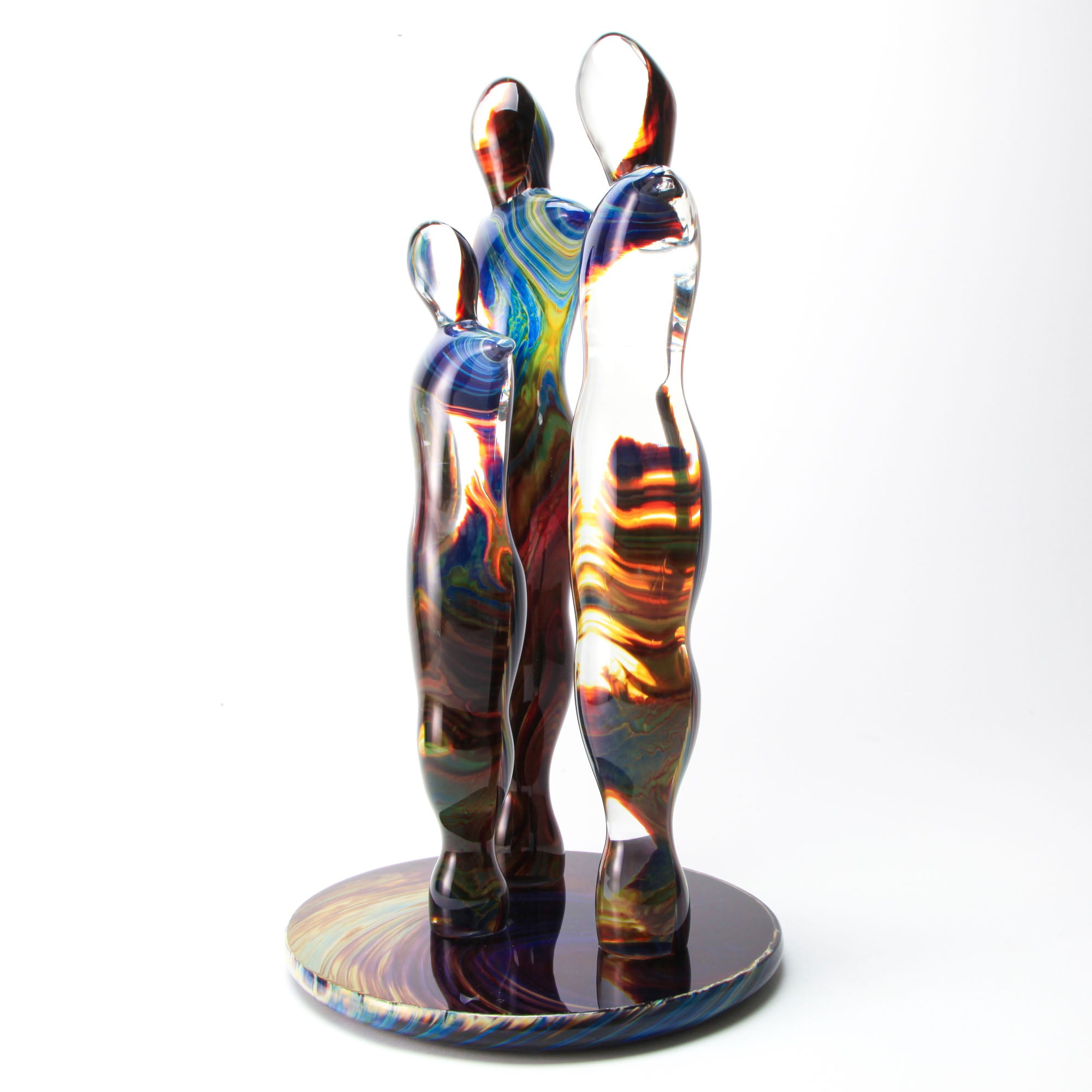 Famiglia Calcedonio - Vetro di Murano - Misura piccola