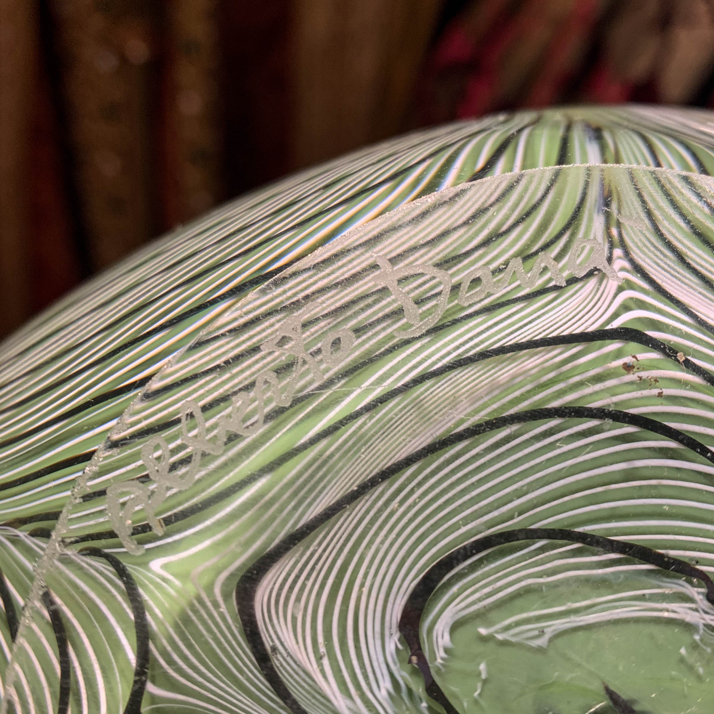 Goccia Green Vase - Murano Glass