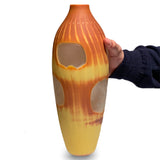 Vaso giallo - Vetro di Murano