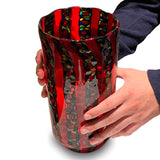 Vaso rosso - Vetro di Murano