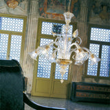 San Marco 8 lights Chandelier- Murano Glass Lighting