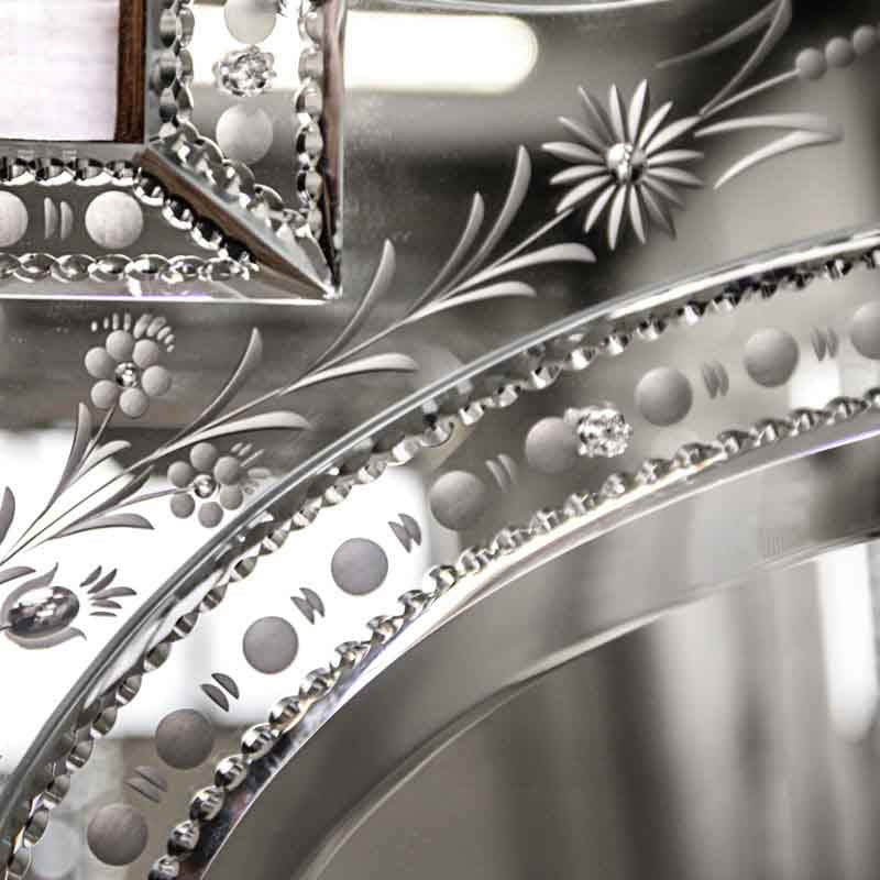 Specchiera '700 Linea LUIGI XIV Art. 7159