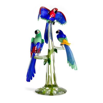 Albero dei pappagalli - Vetro di Murano