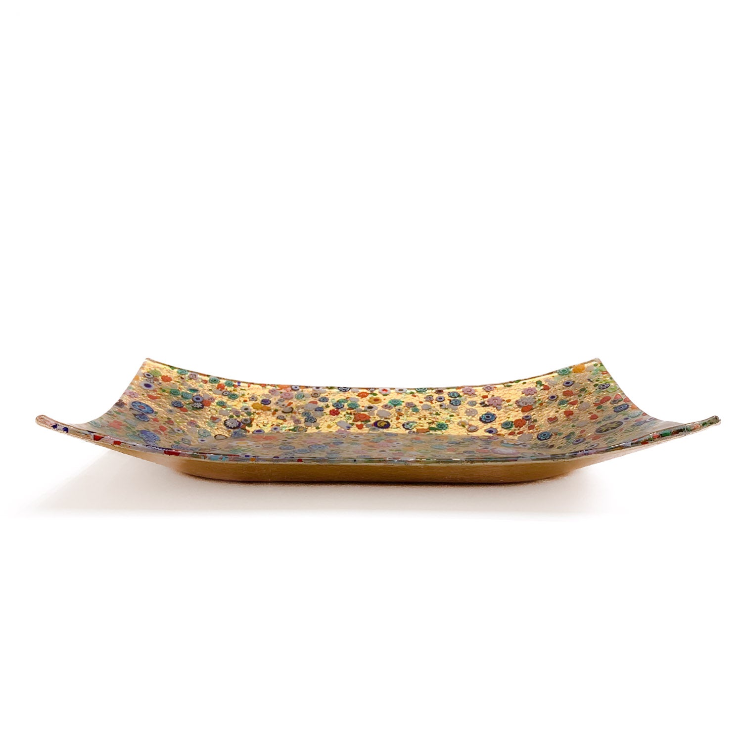 Centrotavola rettangolare con Murrine - Collezione Vienna