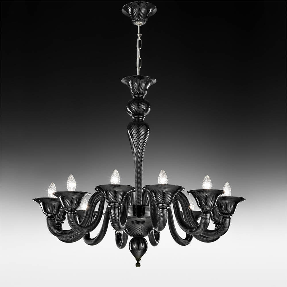 Barena 12 Lights Chandelier- Murano Glass Lighting