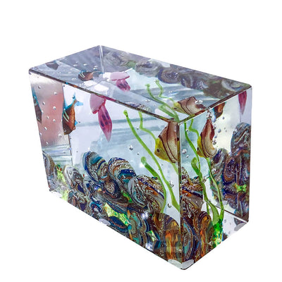 Acquario in vetro di Murano - Modello 9