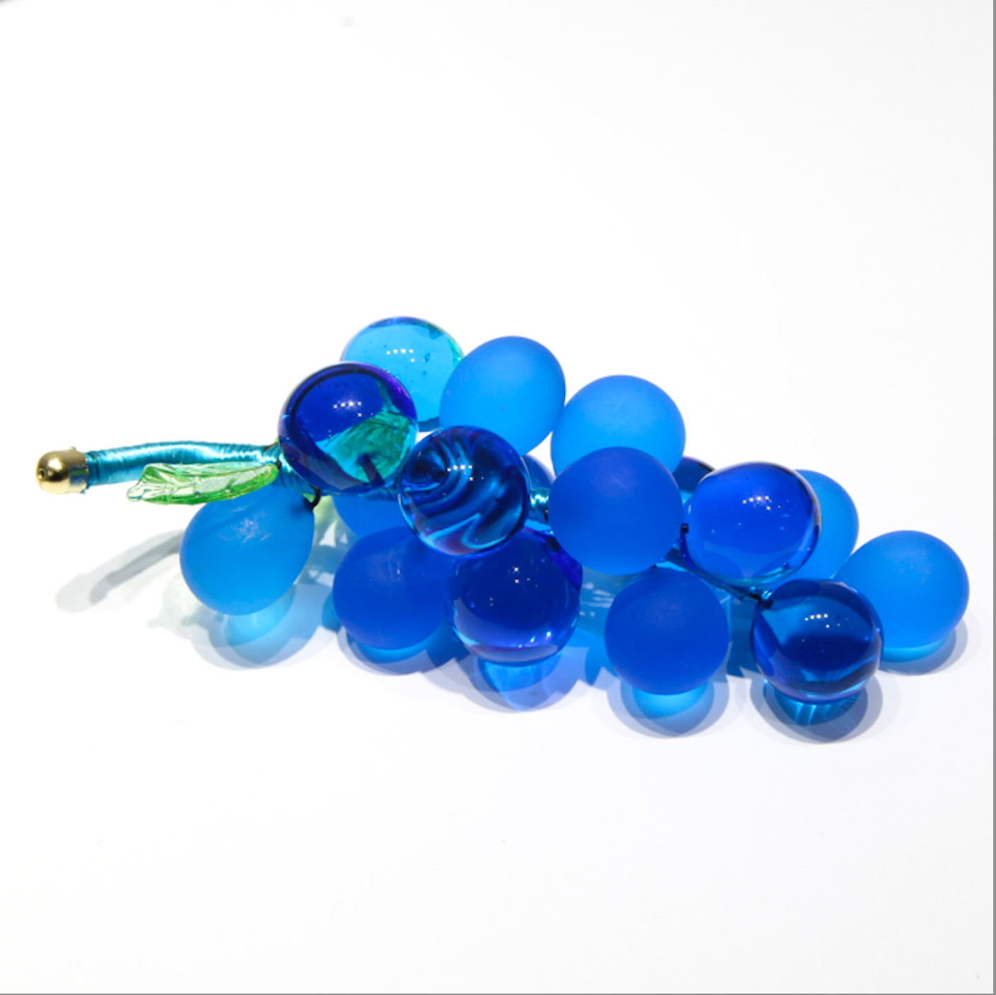 Murano Glass Grapes - Set of 15 pcs