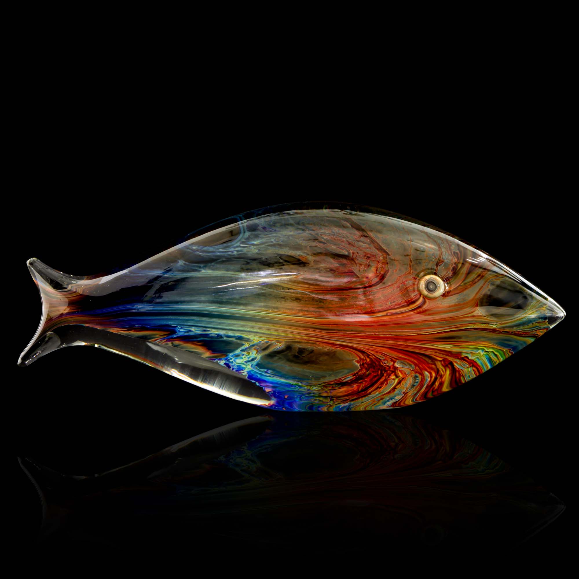 pesce lancia fish calcedonio andrea tagliapietra murano glass
