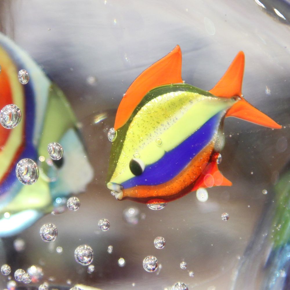 Aquarium Cloud - Murano Glass