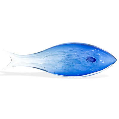 Pesce - pesce bolla azzurro cm 52