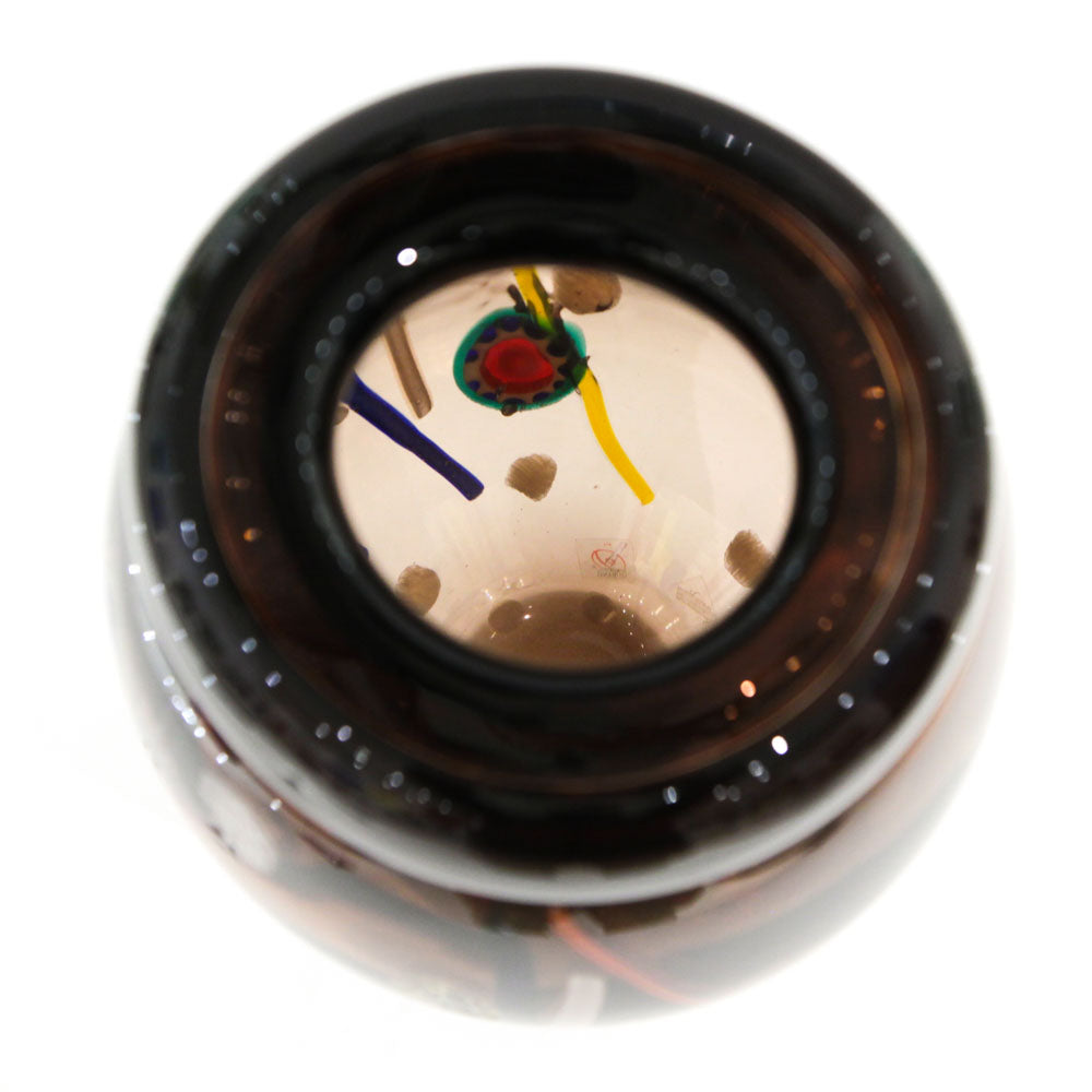 Mirò Glass vase - Ametyst