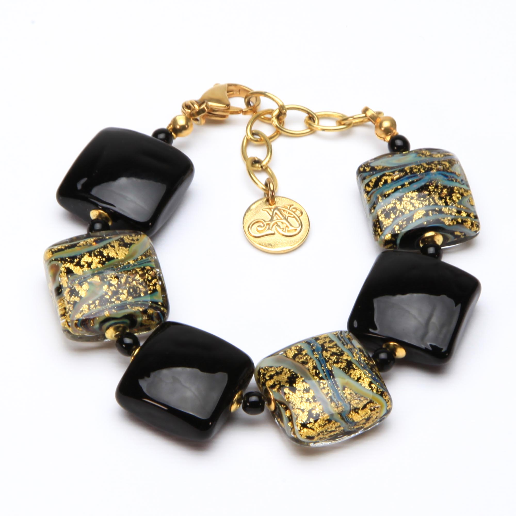 Las Vegas bracelet - Murano Glass