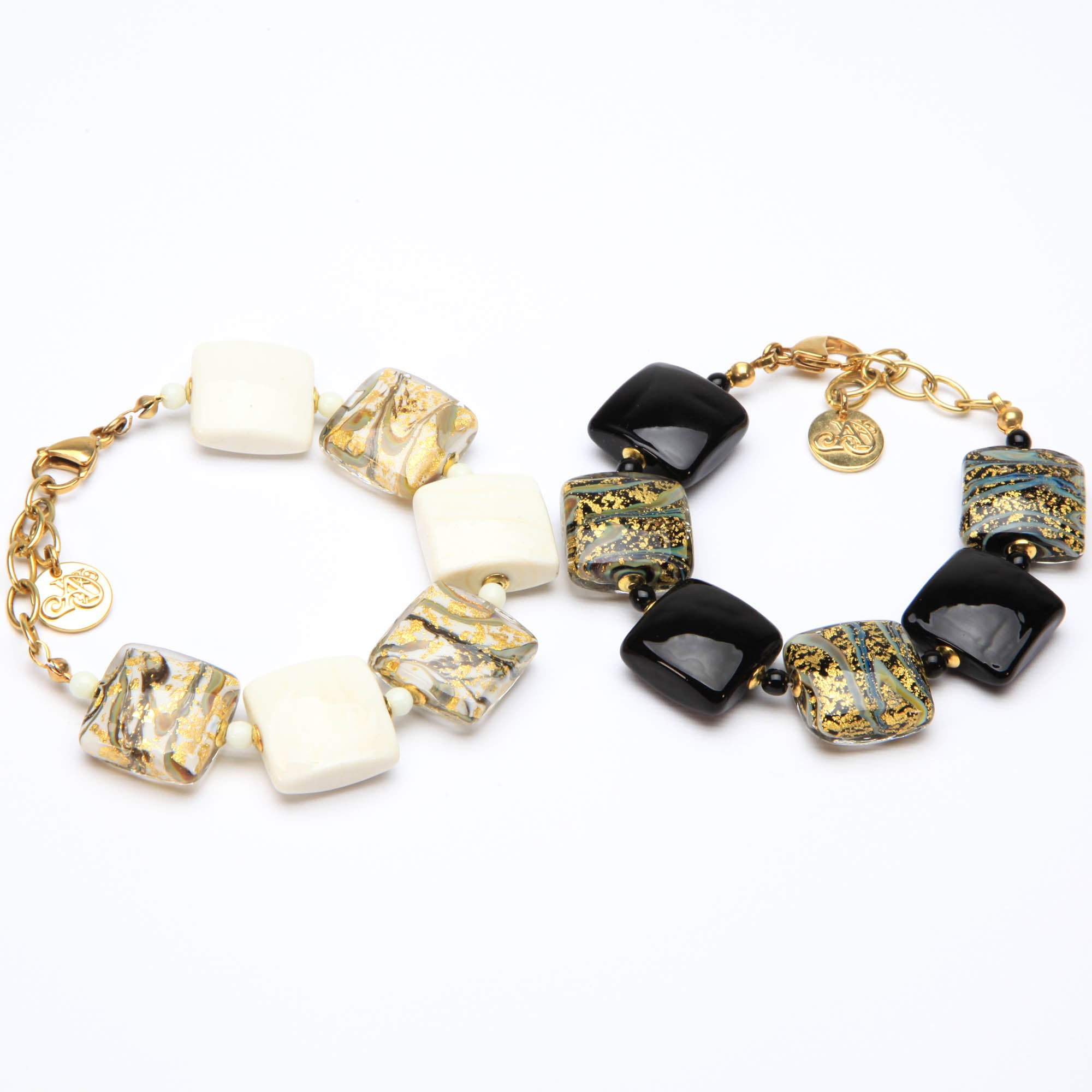 Las Vegas bracelet - Murano Glass