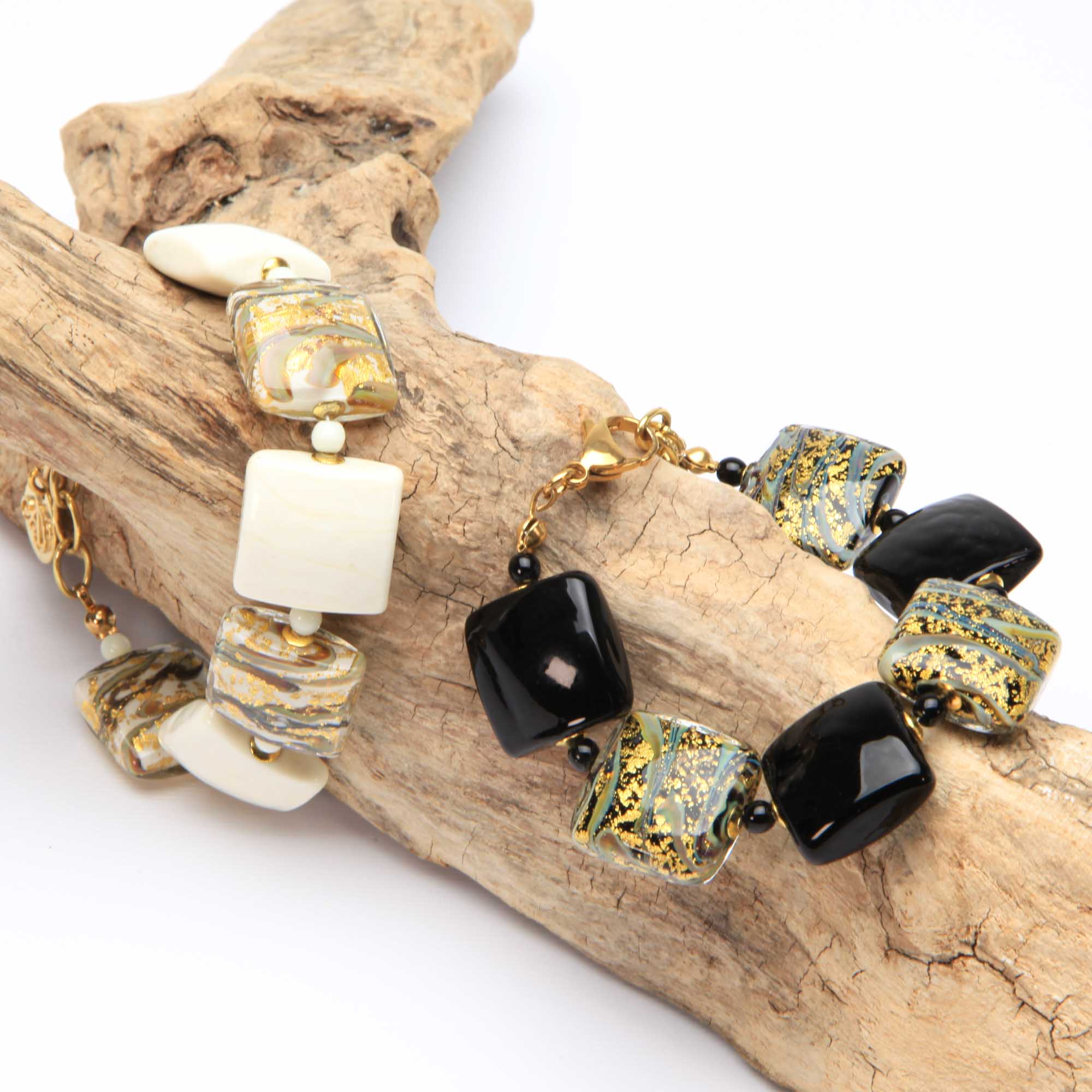 Las Vegas bracelet - Murano Glass