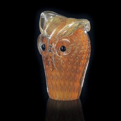 Murano glass owl