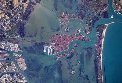 Venice seen from space