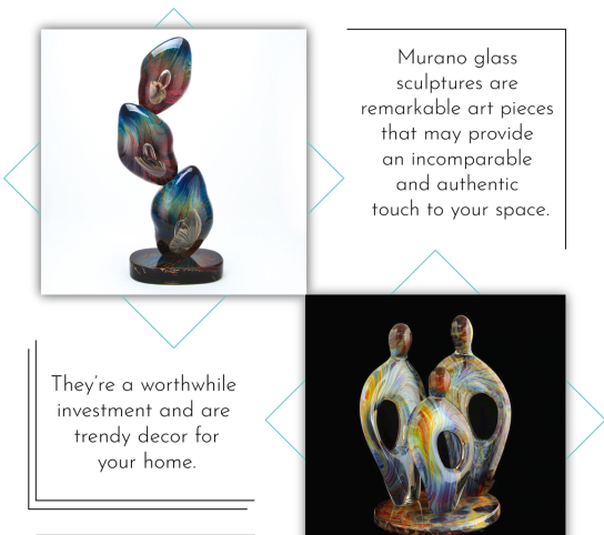 Give Your Home A Unique Look With Murano Glass Sculptures