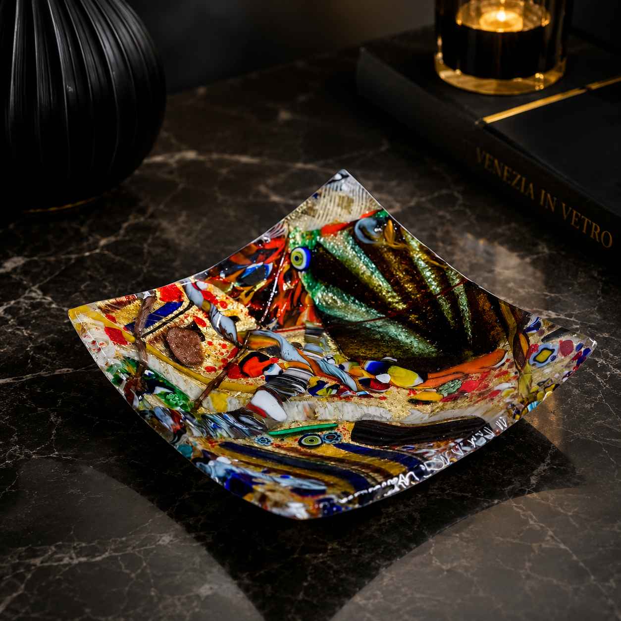Gaudí centerpiece - Murano Glass