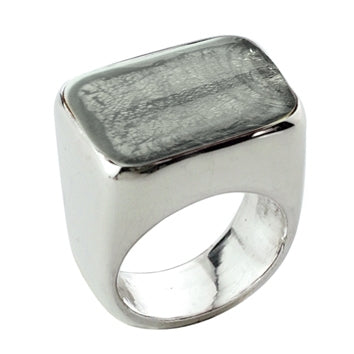 Silver 925 Ring with Murano Glass Bead