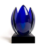 Glass Figure - "Iridescent Core"