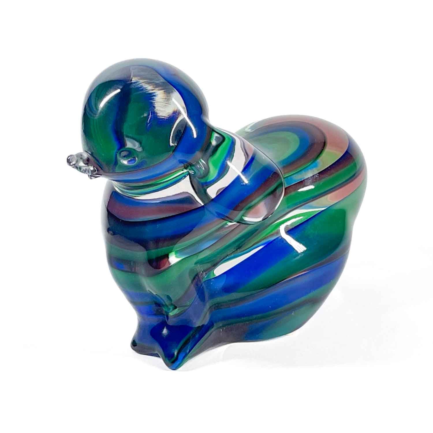 Multicolor Glass Dog