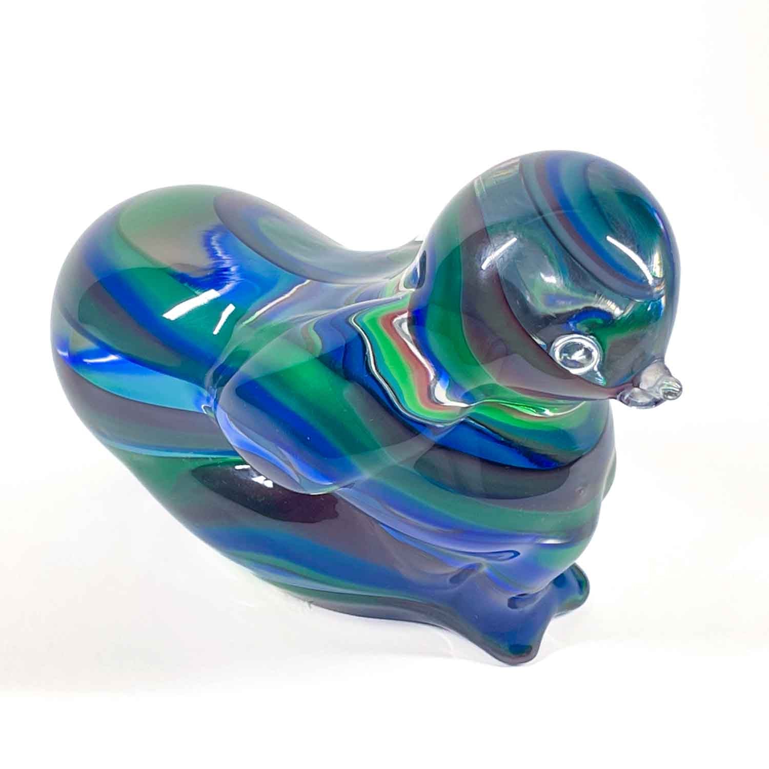 Multicolor Glass Dog