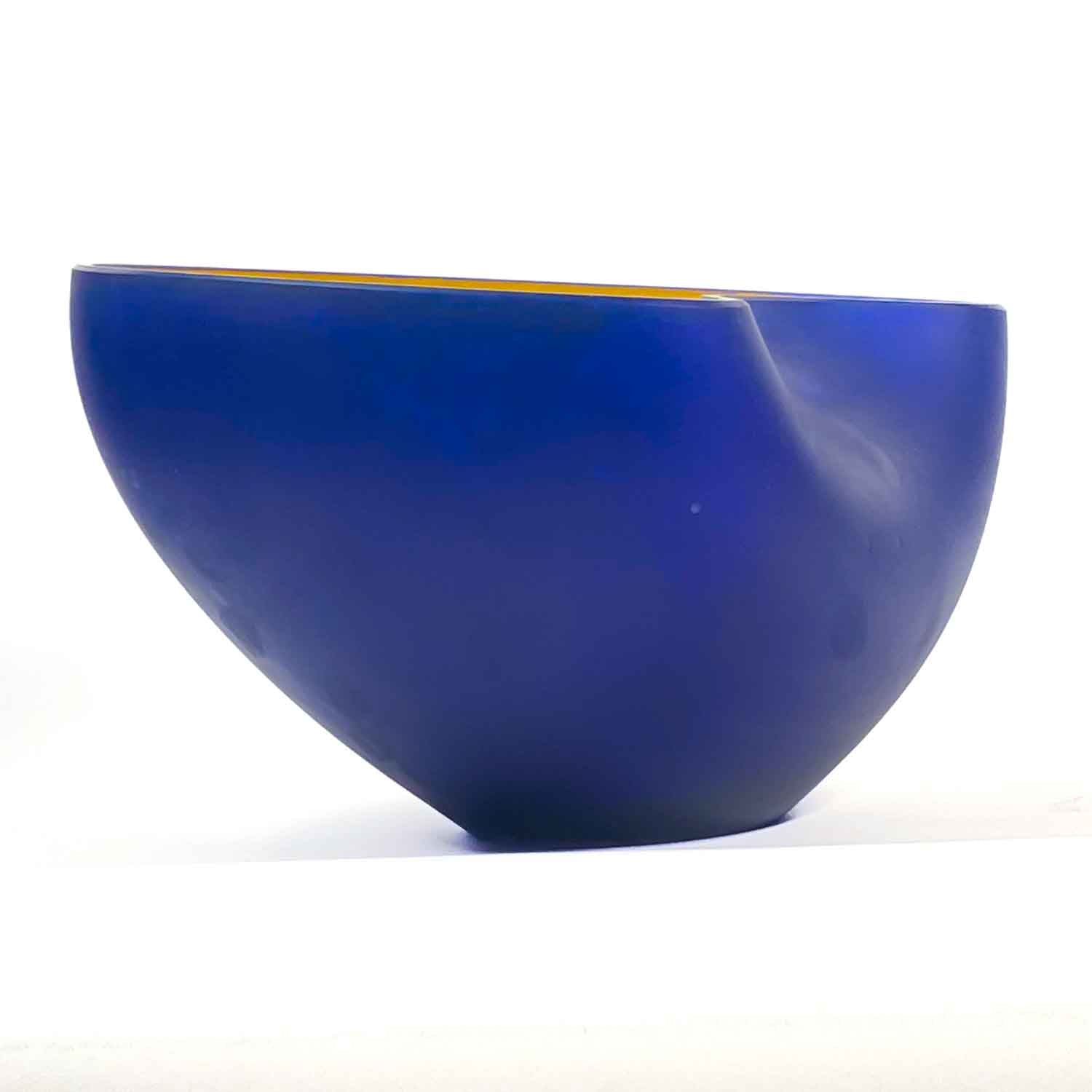 Gold Centerpieces - red or blu - Murano Glass