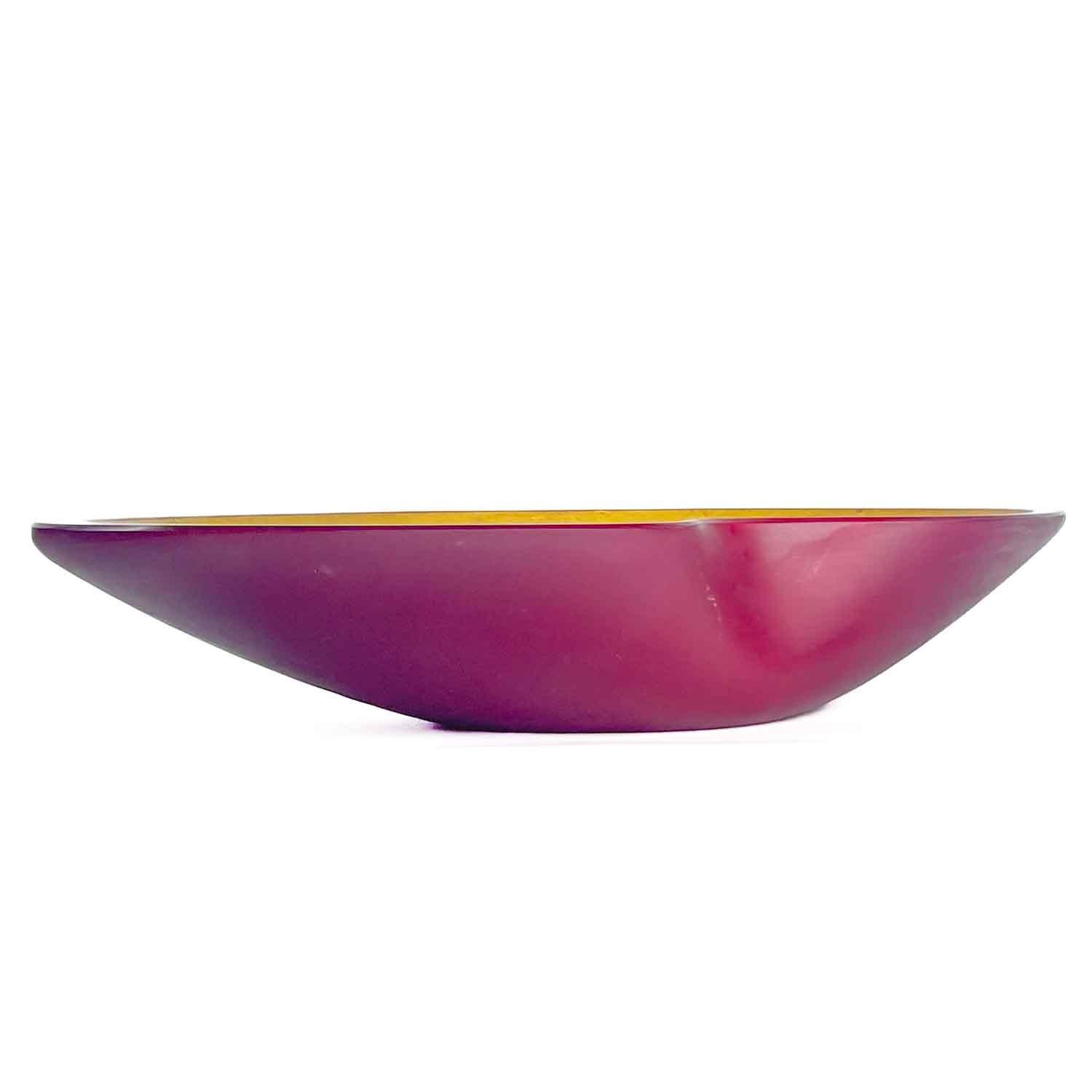 Gold Centerpieces - red or blu - Murano Glass