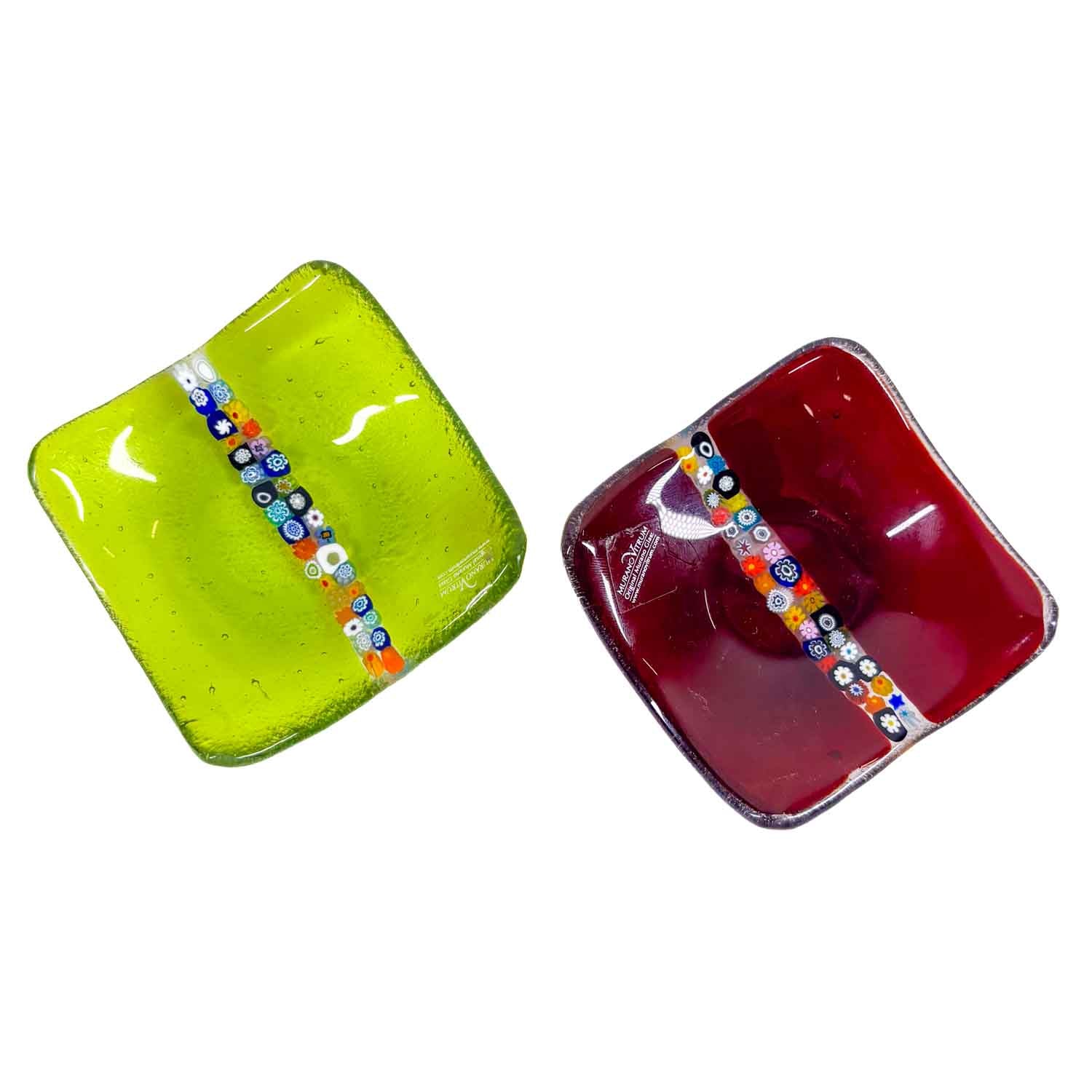 Trinket Tray with Murrine band
