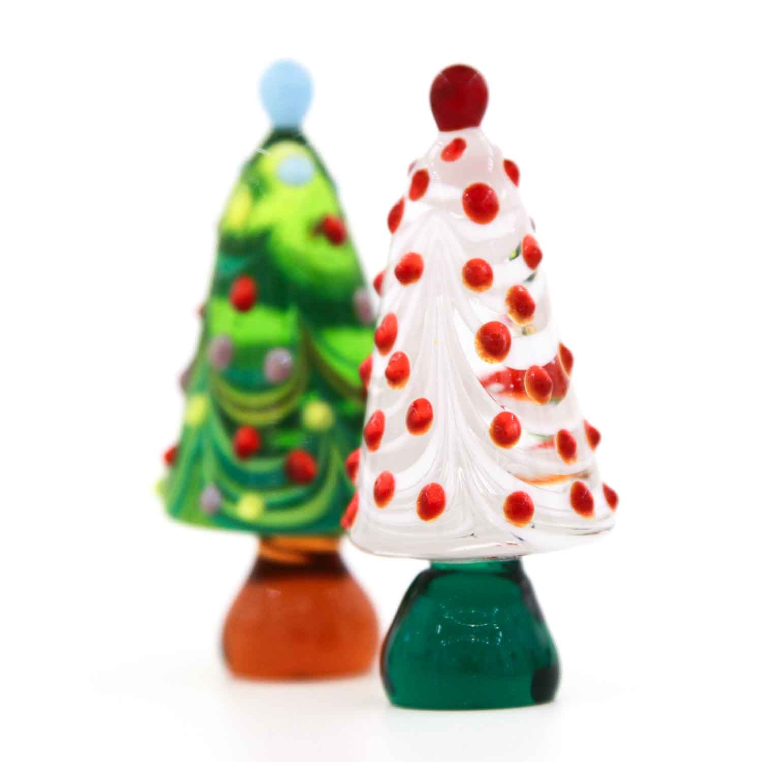 Two Christmas Tree - Murano Glass