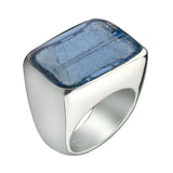 Silver 925 Ring with Murano Glass Bead