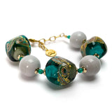 Cambria bracelet - Murano Glass