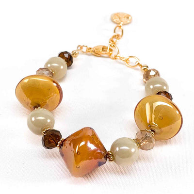 Bracelet Coreana perles de verre de Murano