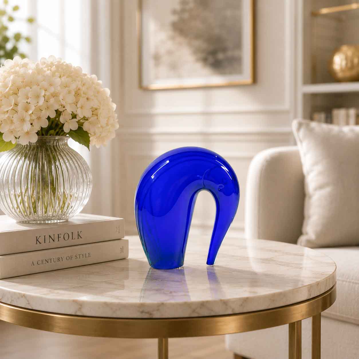 Blu Elephant - Murano Vitrum