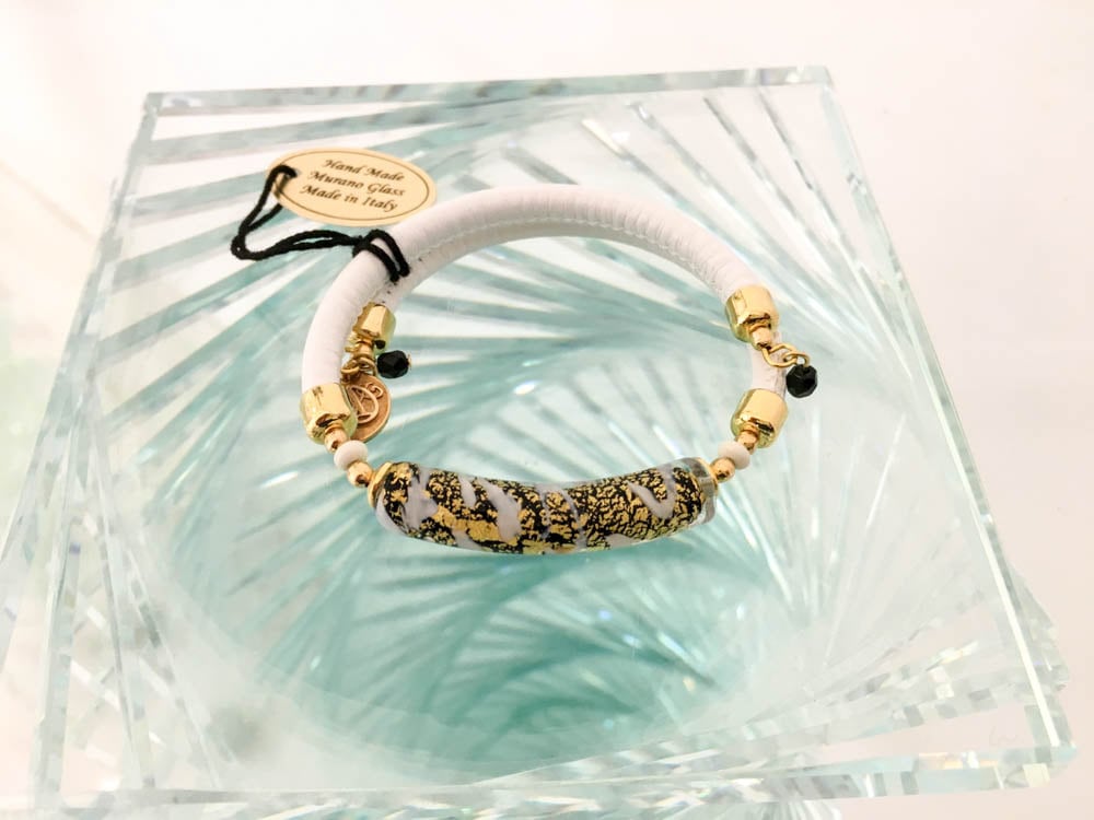 Bracciale murano perla