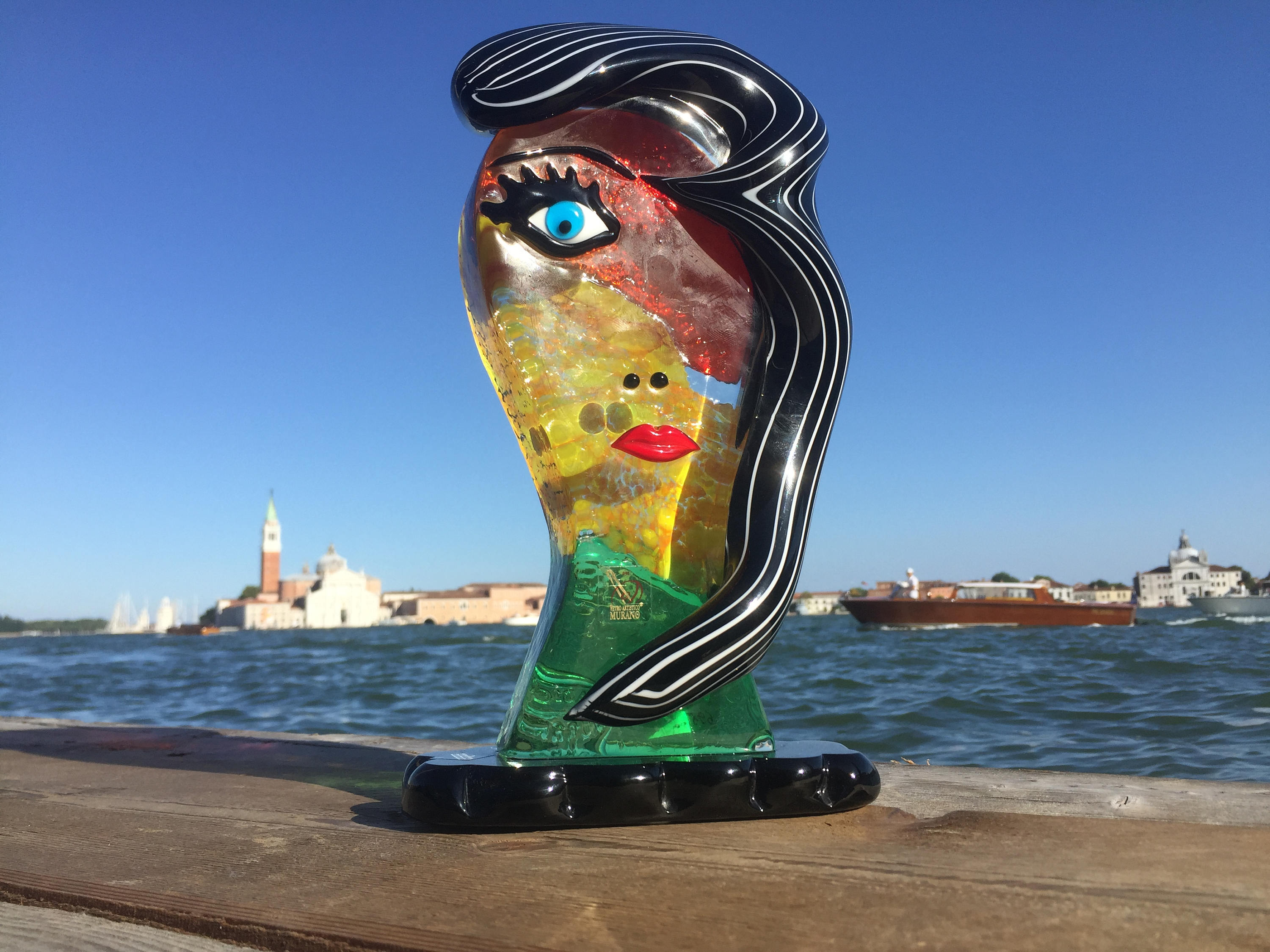 omaggio a Picasso murano glass