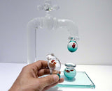 Set Cat, Fishbowl and Faucet Big Size - Murano Glass