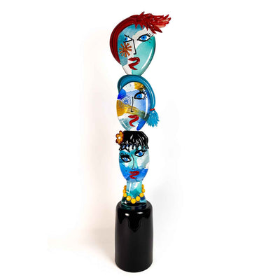 Homage to Picasso - Authentic Murano Glass - A Unique Work of Art