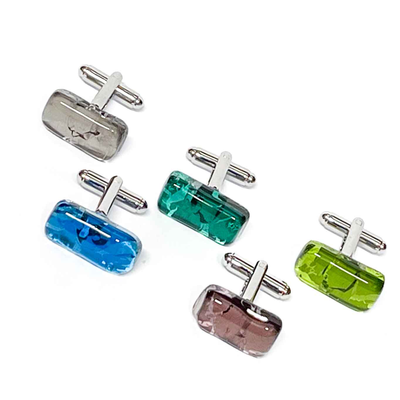 Utopia Cufflinks - Murano Glass