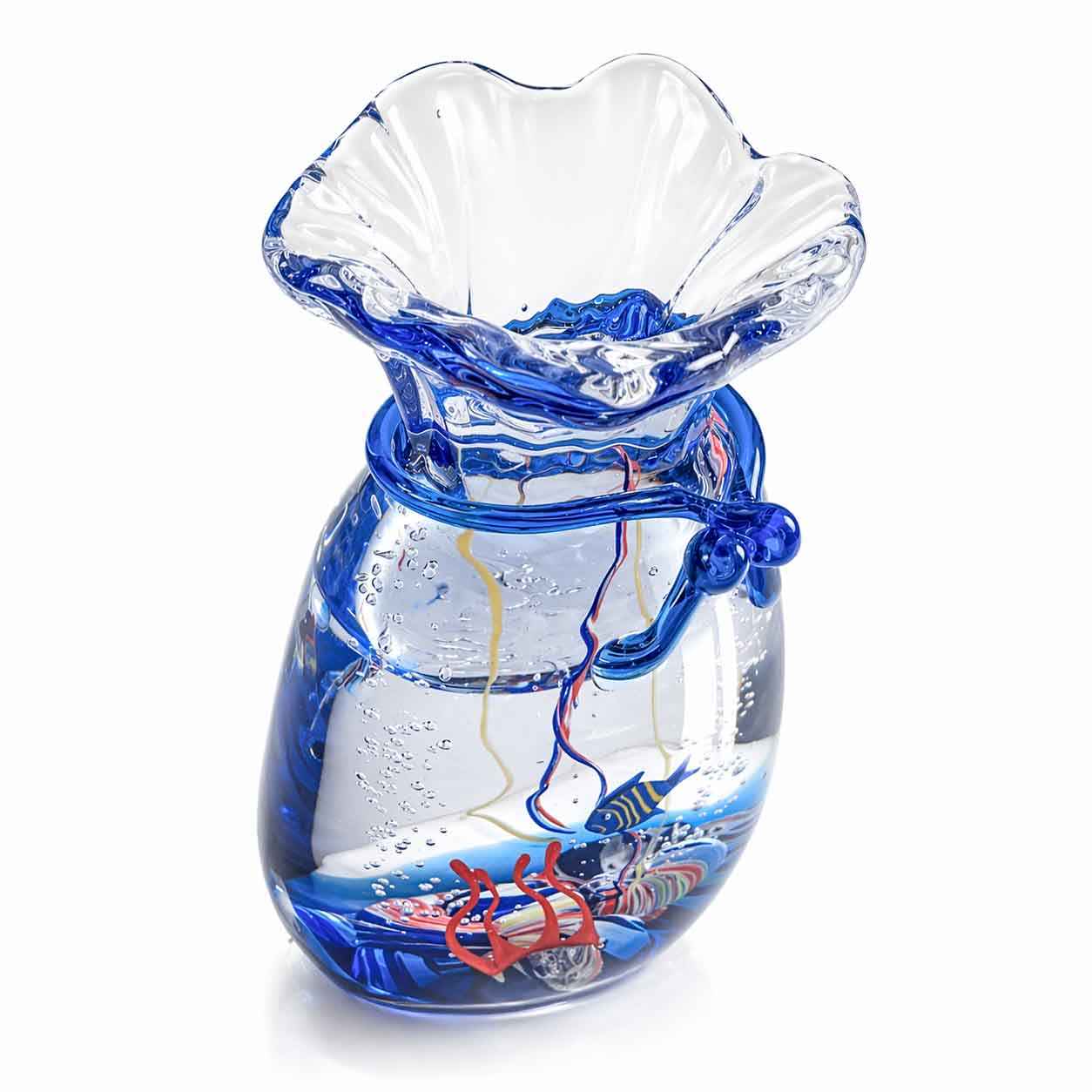 Tropical Fishes Bag -Murano Glass