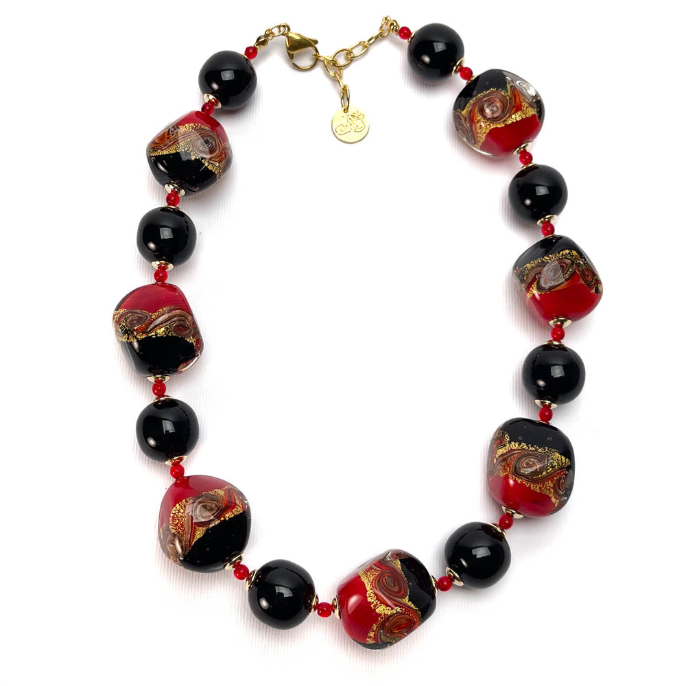 Bijoux de créateur en verre technique murano pièce unique France