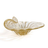 Gold Leaf Classic Centerpiece - Murano Glass