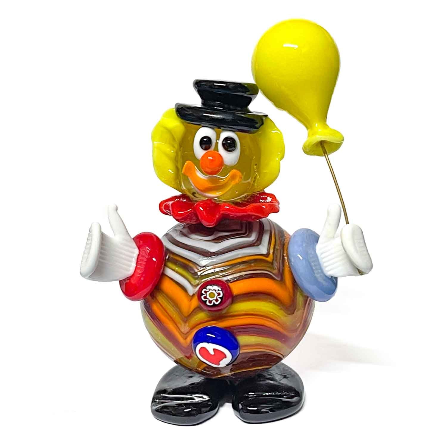 Murano Glass Clown with balloon