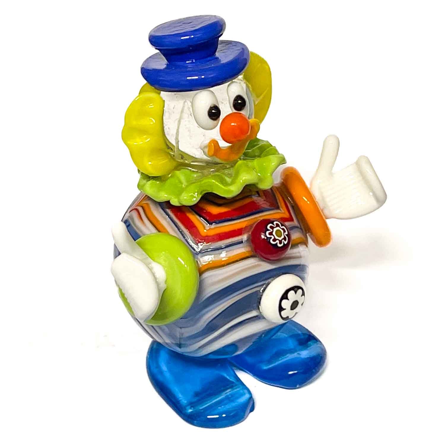 Murano Glass Clown with balloon