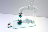 Set Cat, Fishbowl and Faucet Big Size - Murano Glass